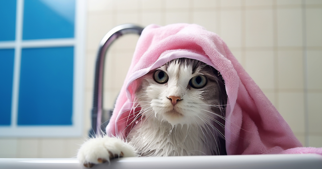 How to Bathe a Cat Safely at Home